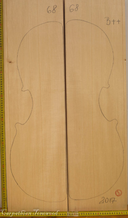 Cello No.68 Top made with Spruce in 2017 B grade