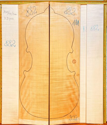 cello curly maple