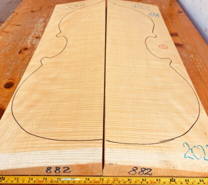 cello curly maple