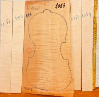 Violin No.1054 One piece Back and Sides