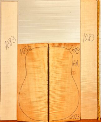 Guitar archtop No.1083 Back and Sides