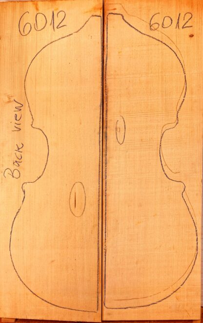 double bass spruce top